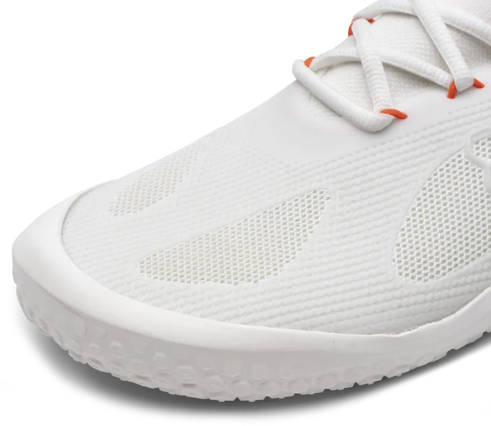 Vivobarefoot Men's Motus Strength White Scarlett Ibis